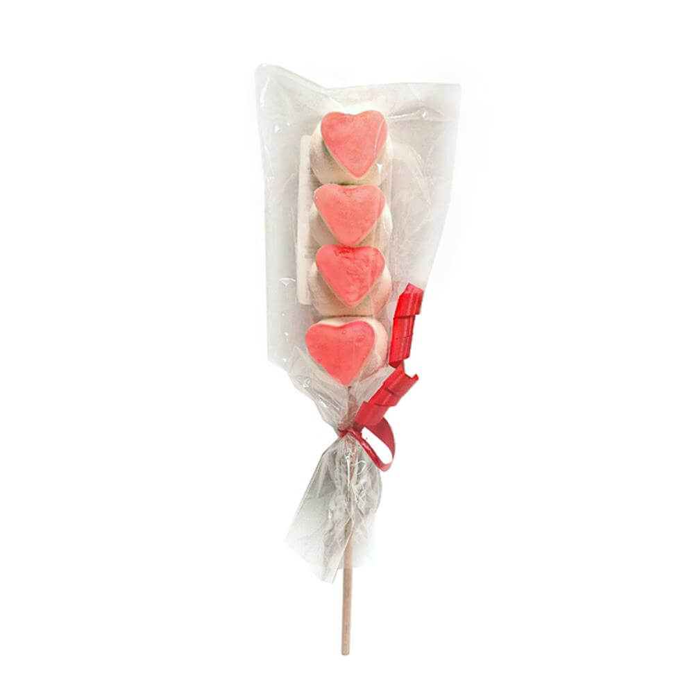 Marshmallow Love Heart kebab 54g